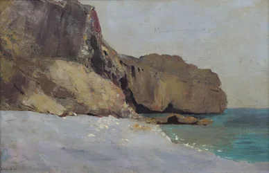 Die Felsen bei Vallieres, in der Nähe von Royan